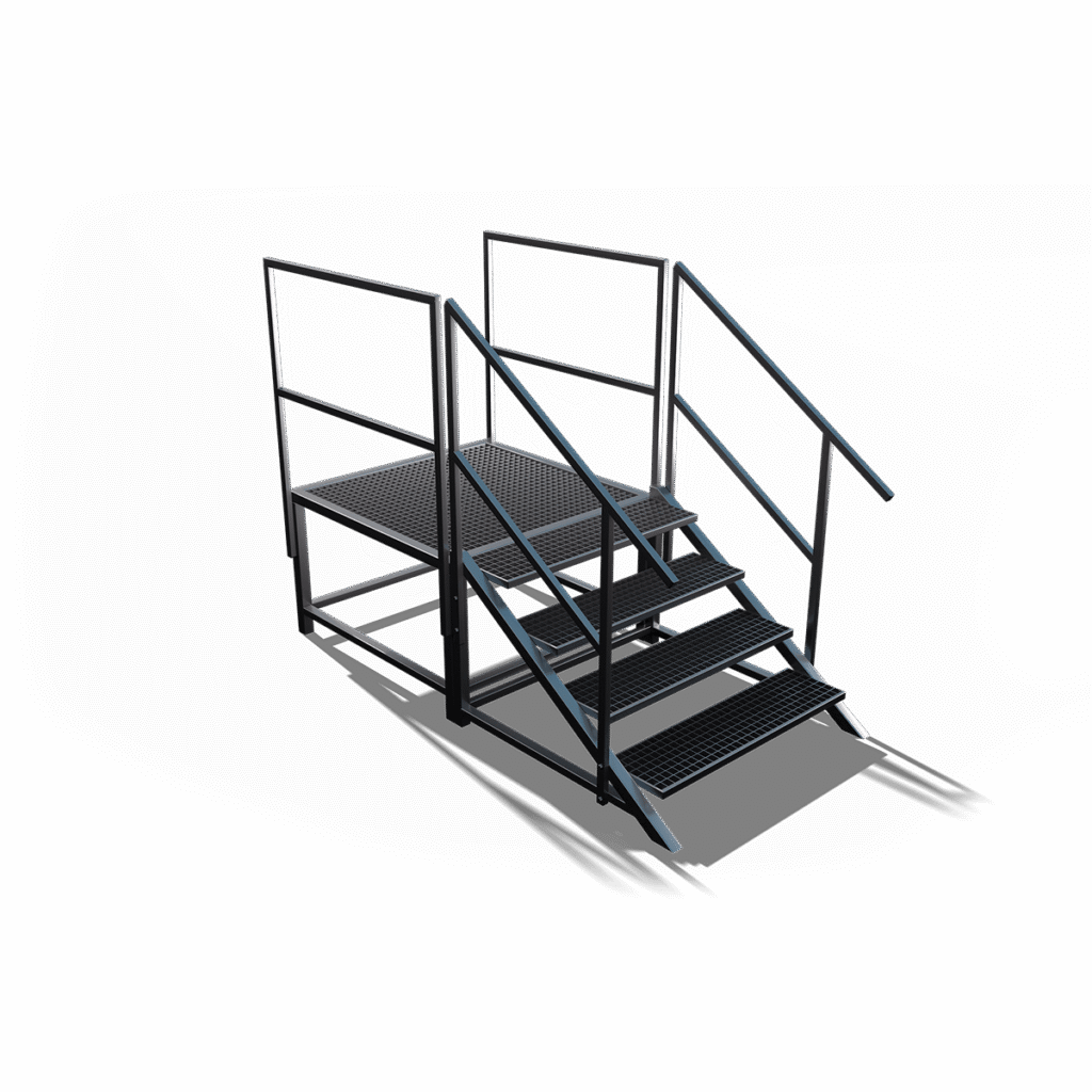 Abwassertanktreppe / Fäkalientanktreppe mieten