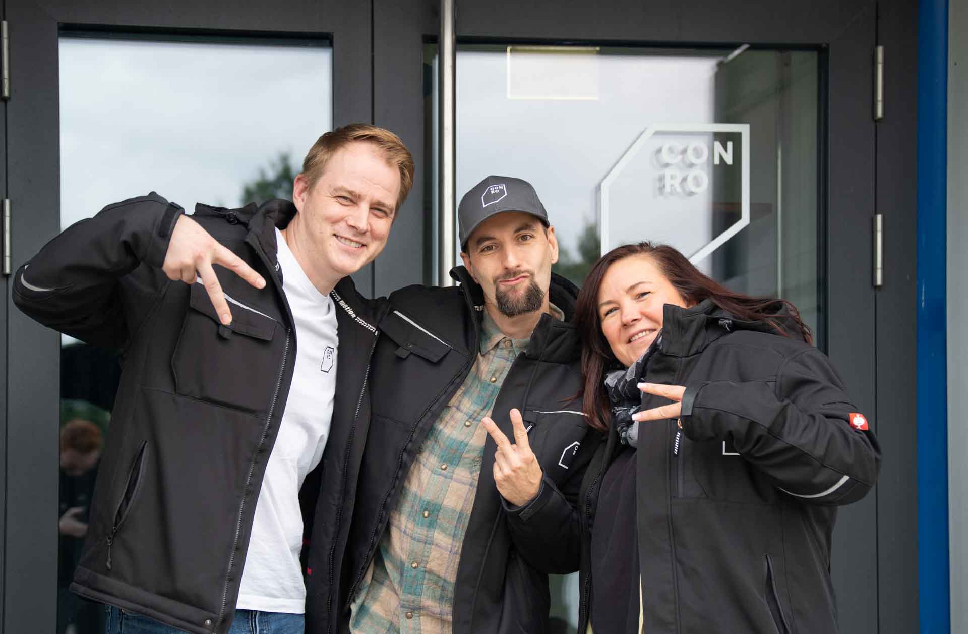 Kollegen am CONRO Standort Berlin in Herzfelde