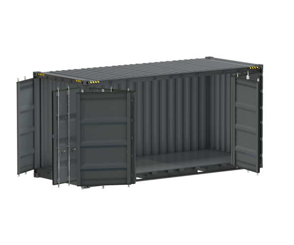 20 Fuss CONRO High Cube Side-Door Seecontainer