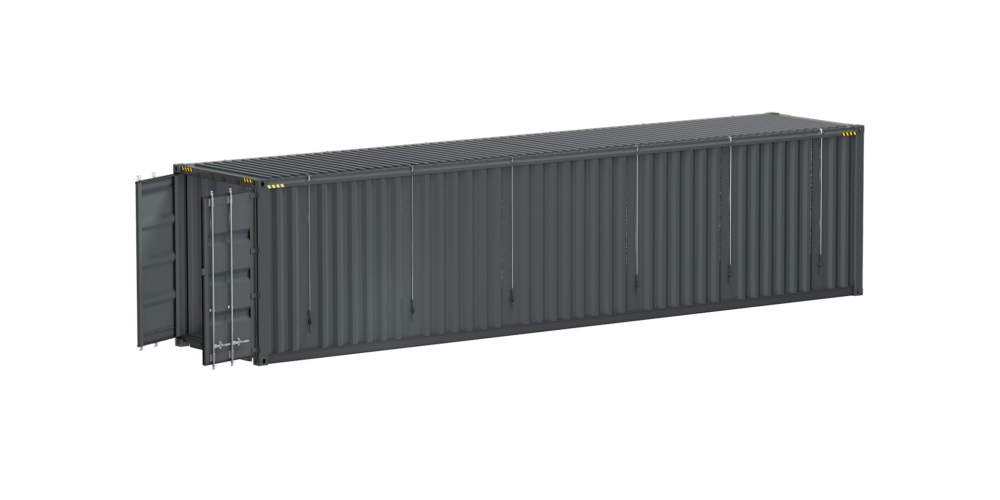 40 Fuss High Cube Hard Top Seecontainer von CONRO