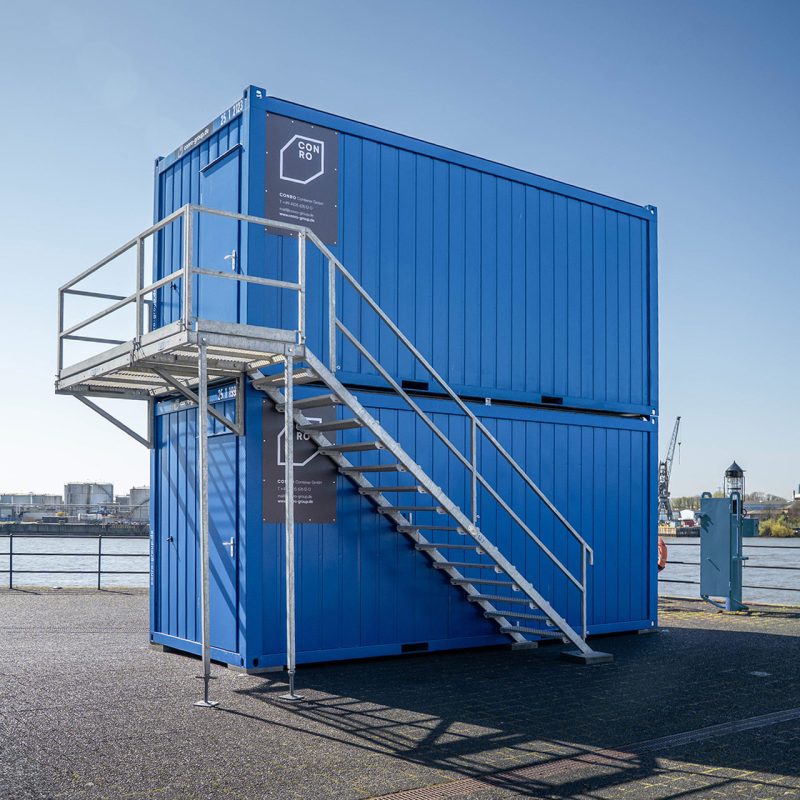 2er Containeranlage Baucontainer zur Miete und zum Kauf