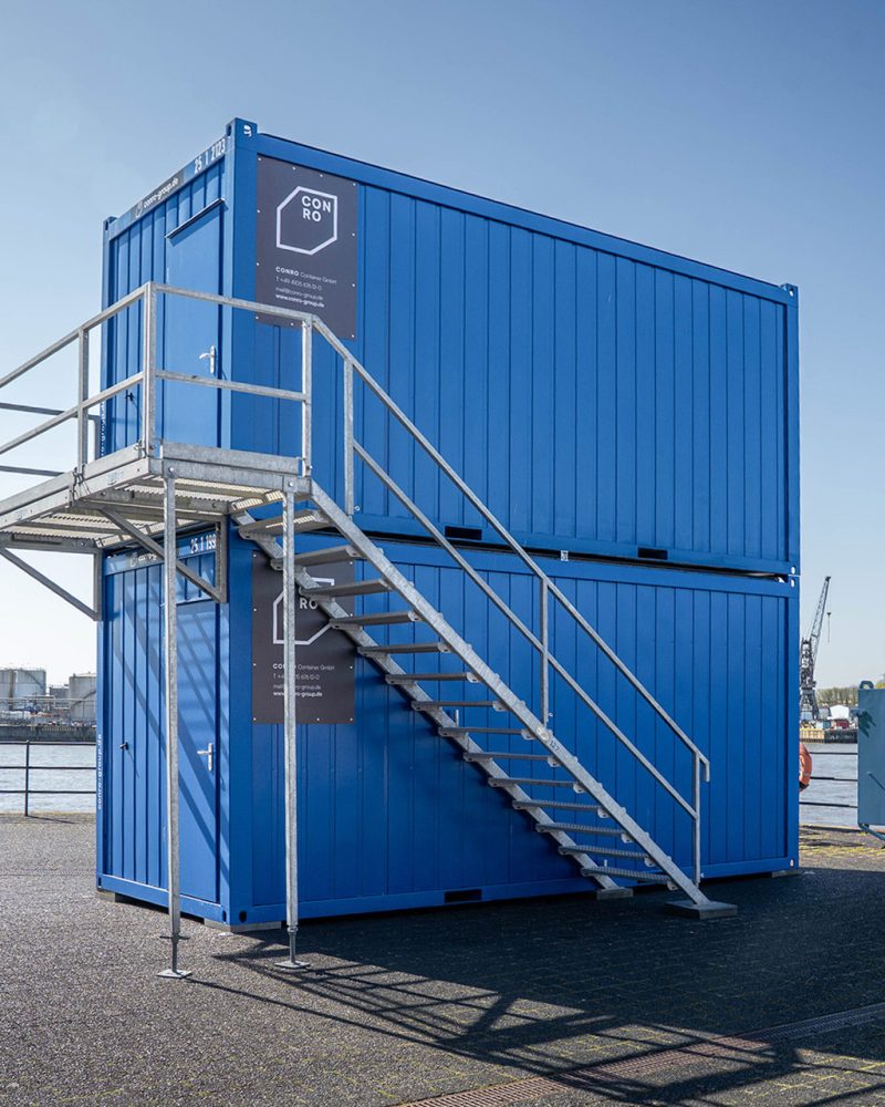 2er Containeranlage Baucontainer zur Miete und zum Kauf