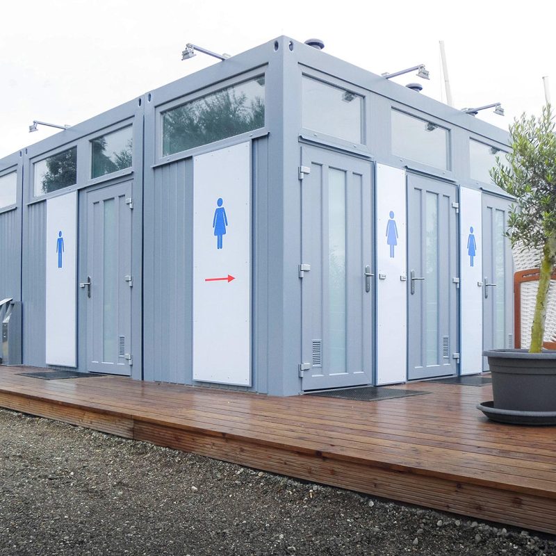 Sanitätcontainer für Bildung, Schule, Kita