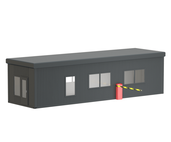 3D Visualisierung eines Pförtnercontainers